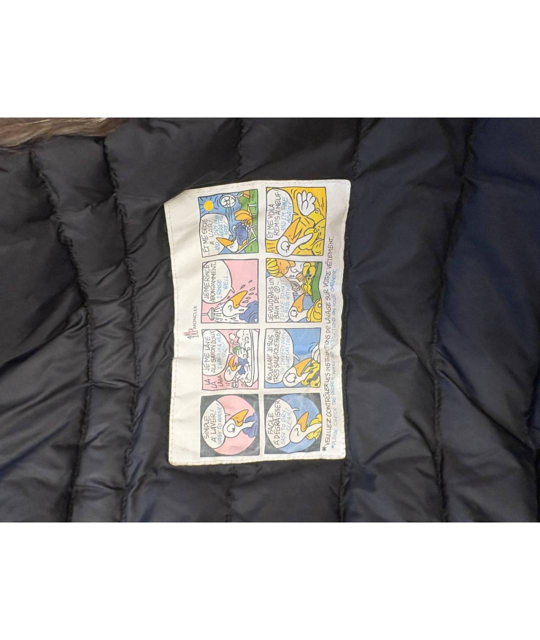 MONCLER Хаки полиэстеровая парка, фото 6