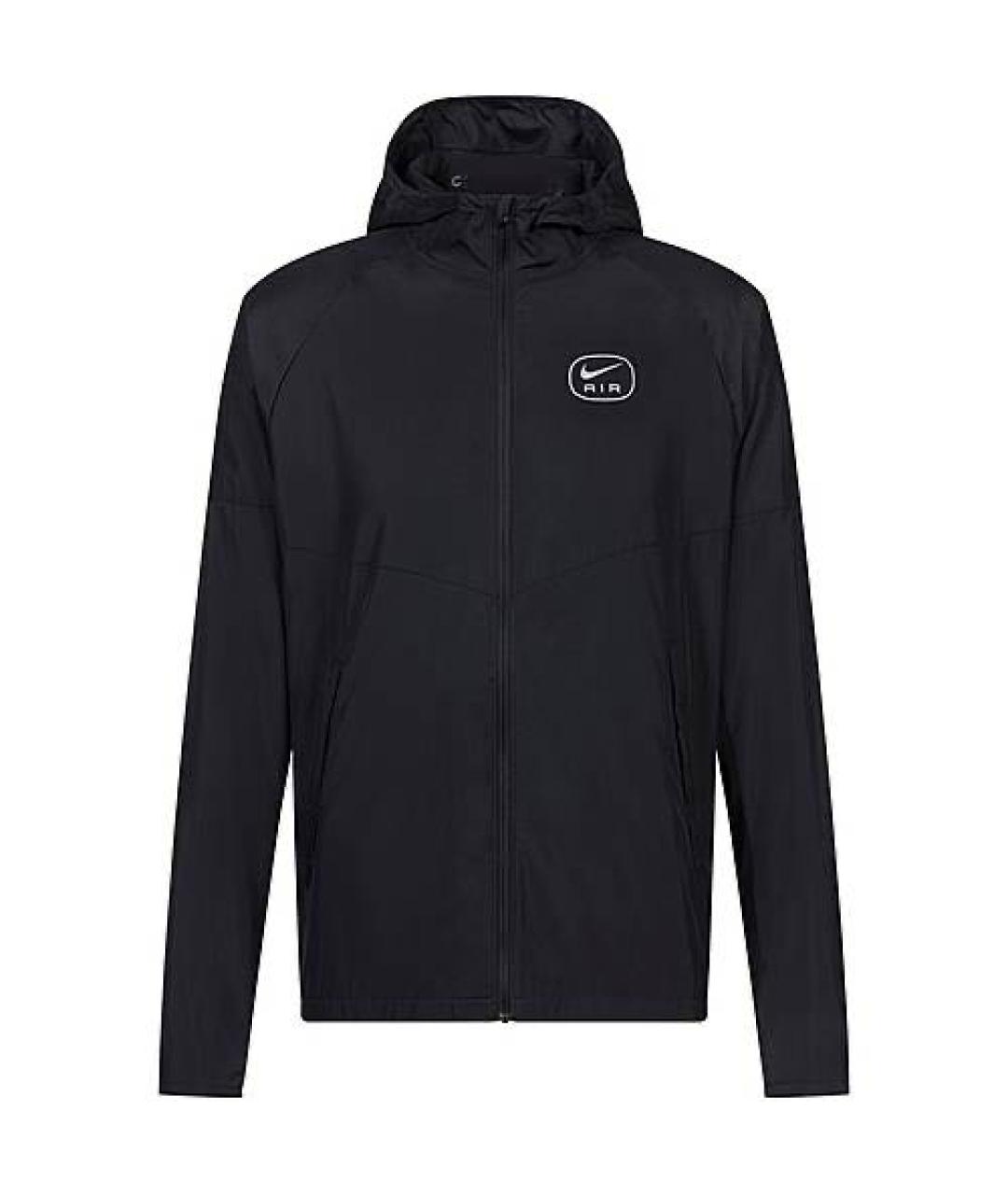 NIKE Черная полиэстеровая куртка, фото 1