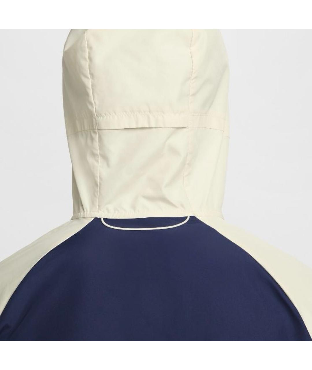 NIKE Синяя полиэстеровая куртка, фото 5