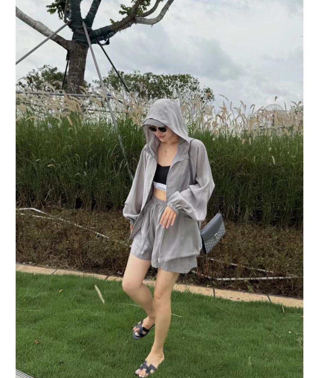 GOYARD Серая сумка через плечо из искусственной кожи, фото 3