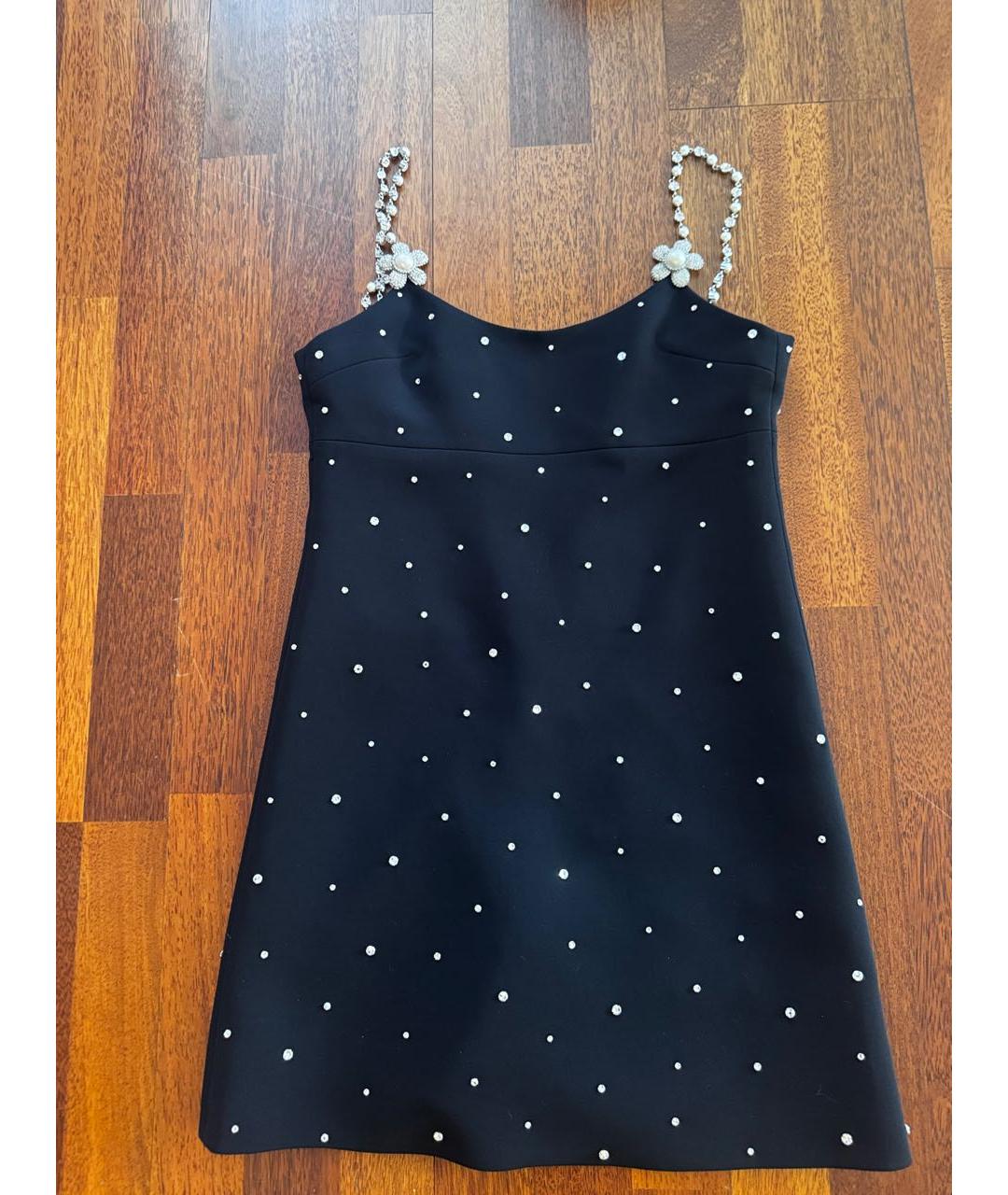 MIU MIU Черное вечернее платье, фото 6