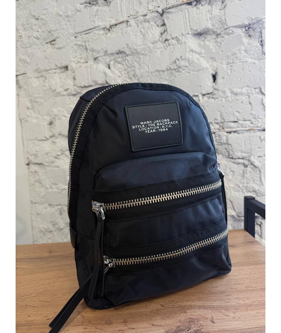 MARC JACOBS Черный тканевый рюкзак, фото 7