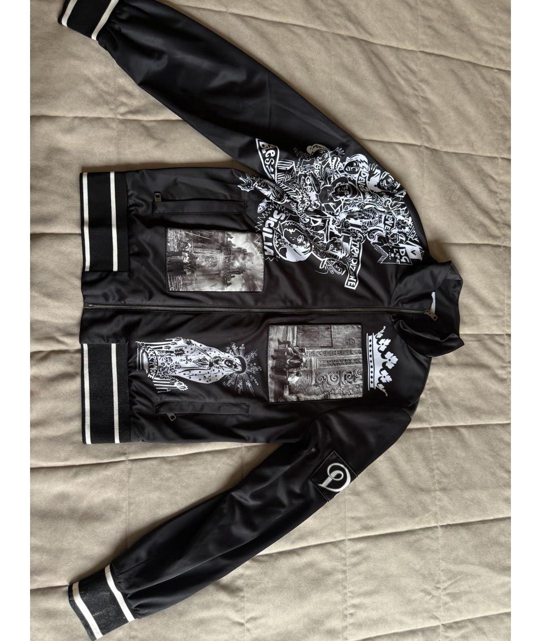 DOLCE&GABBANA Черный повседневный костюм, фото 9