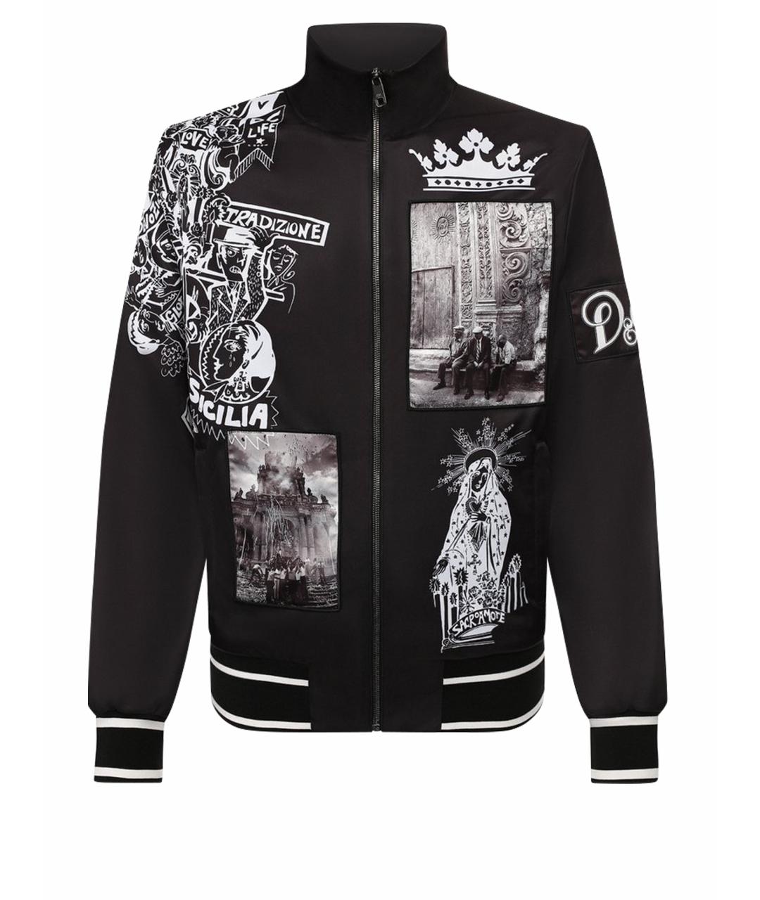 DOLCE&GABBANA Черный повседневный костюм, фото 1