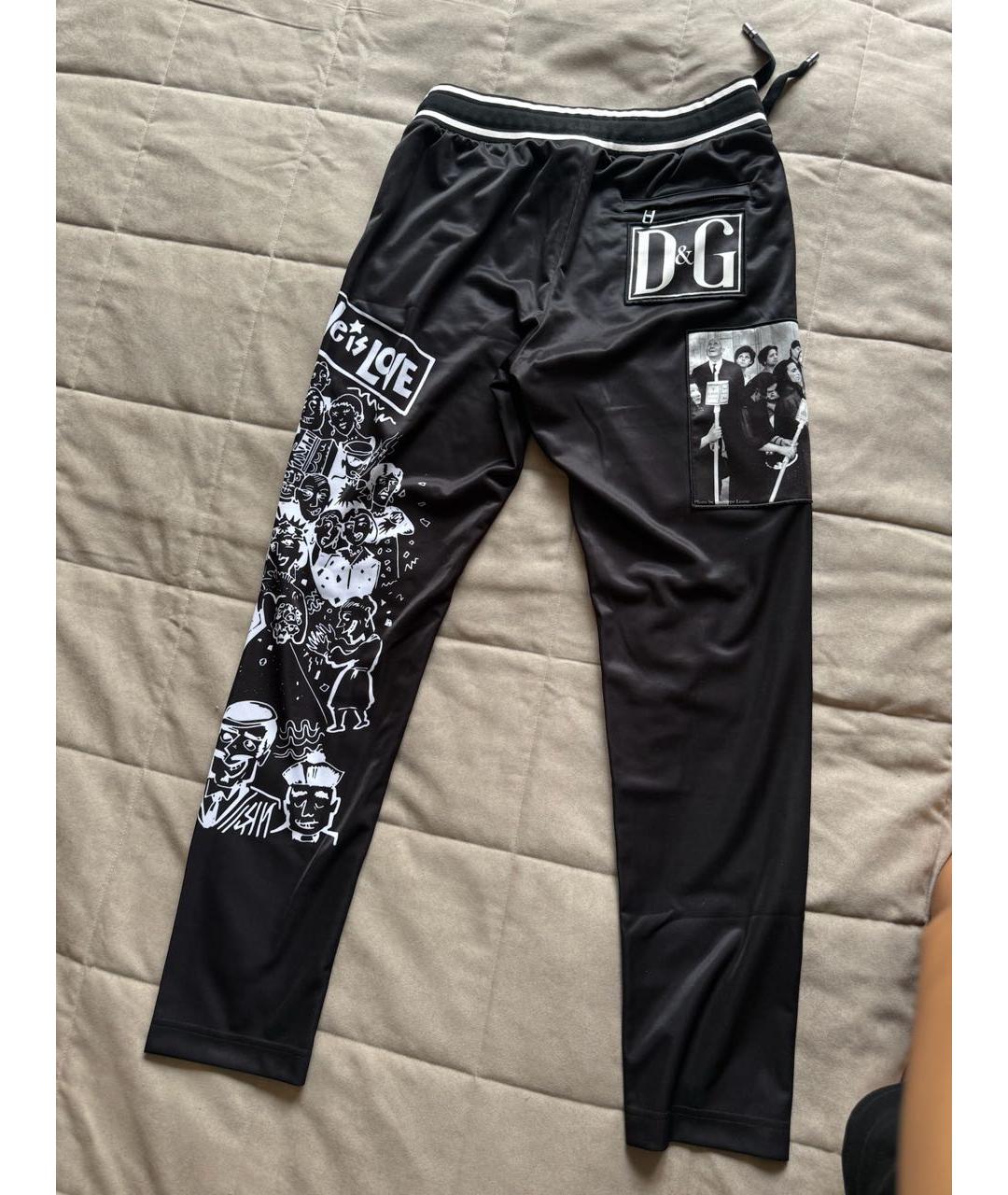 DOLCE&GABBANA Черный повседневный костюм, фото 6