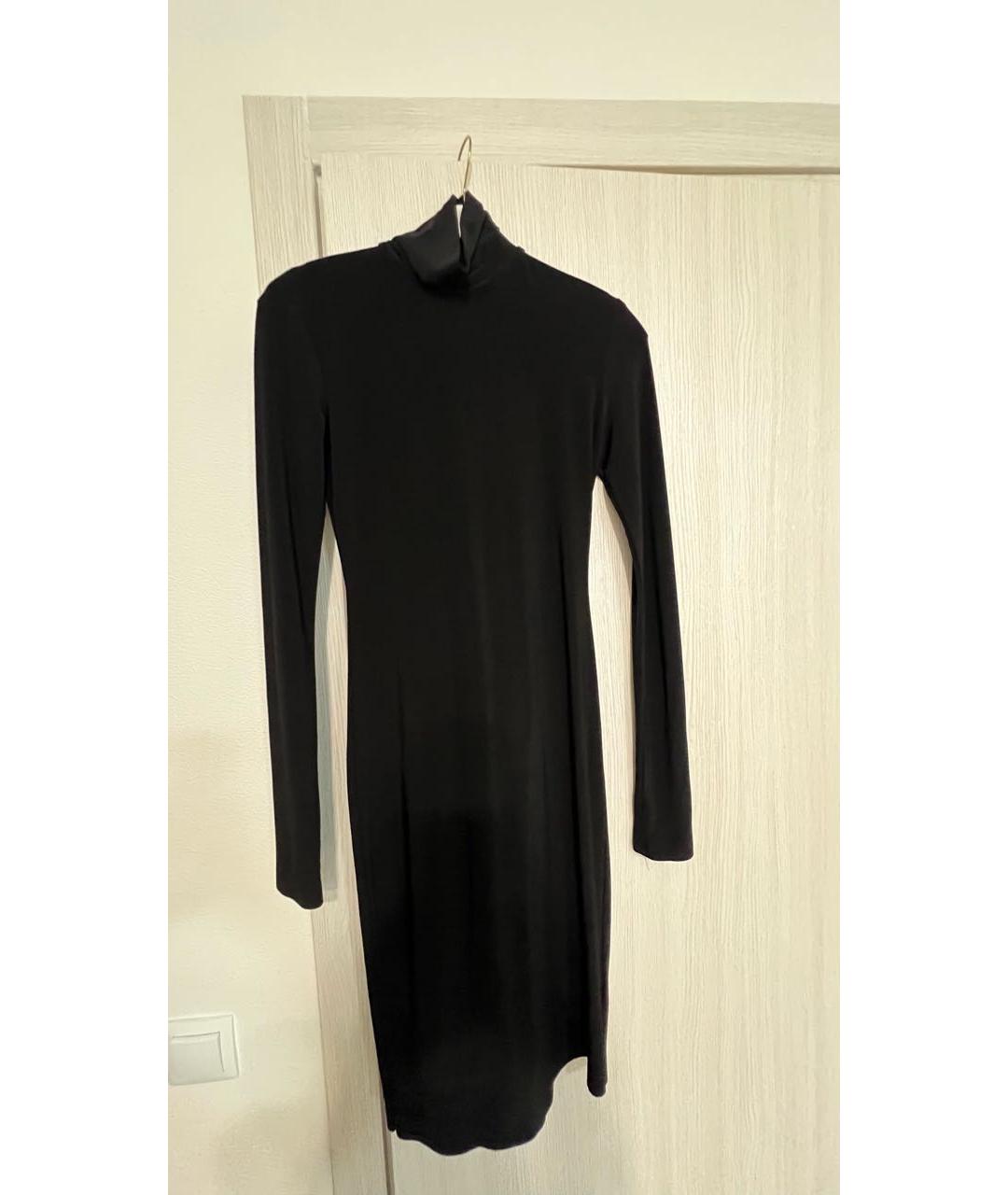 NORMA KAMALI Черное коктейльное платье, фото 6