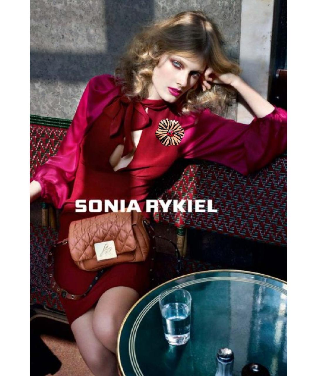 SONIA RYKIEL Мульти металлическая булавка / брошь, фото 8