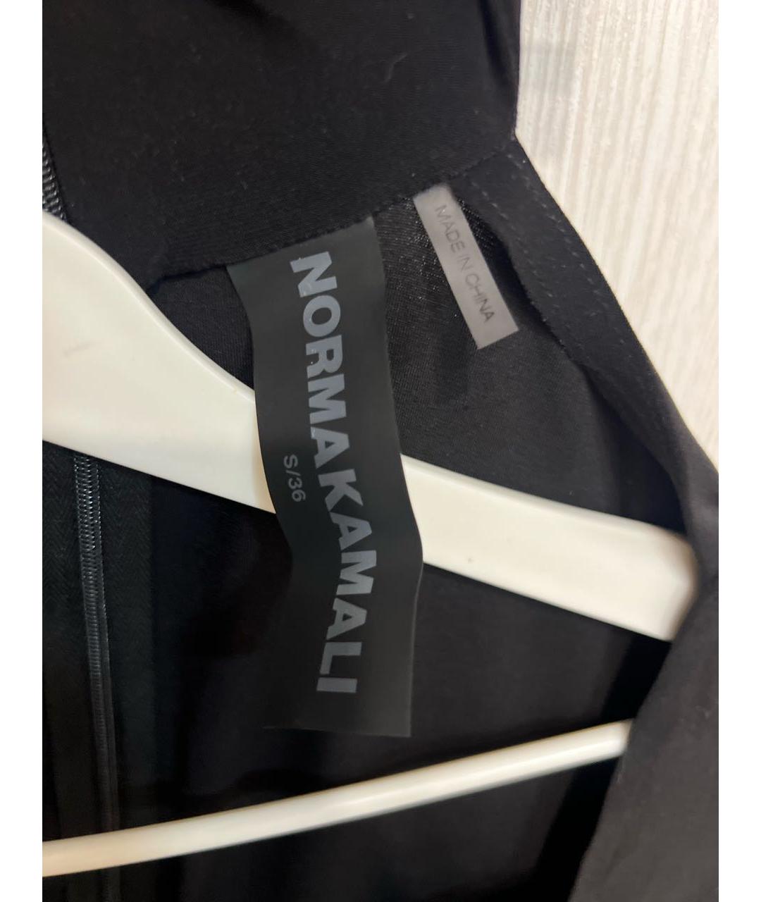 NORMA KAMALI Черное коктейльное платье, фото 2