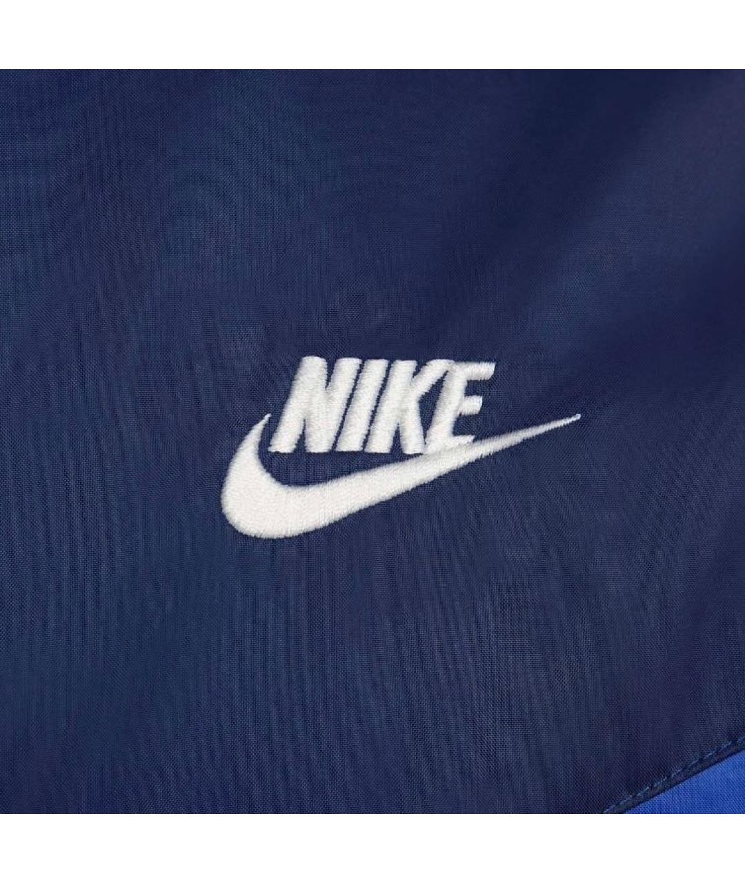 NIKE Синяя полиэстеровая куртка, фото 6