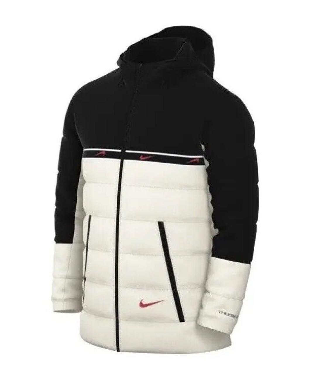 NIKE Черная полиэстеровая куртка, фото 1