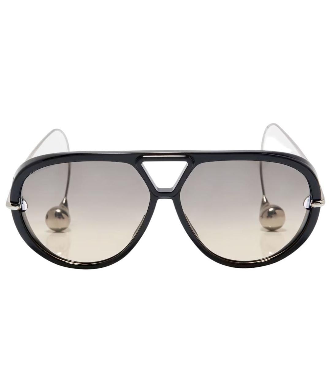 BOTTEGA VENETA Коричневые металлические солнцезащитные очки, фото 1