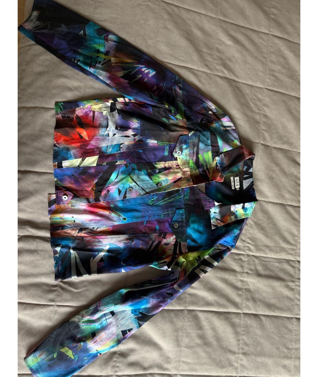 PAUL SMITH Мульти хлопко-эластановый пиджак, фото 6