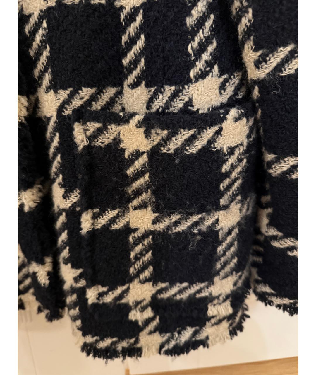 ISABEL MARANT Темно-синий вискозный жакет/пиджак, фото 4