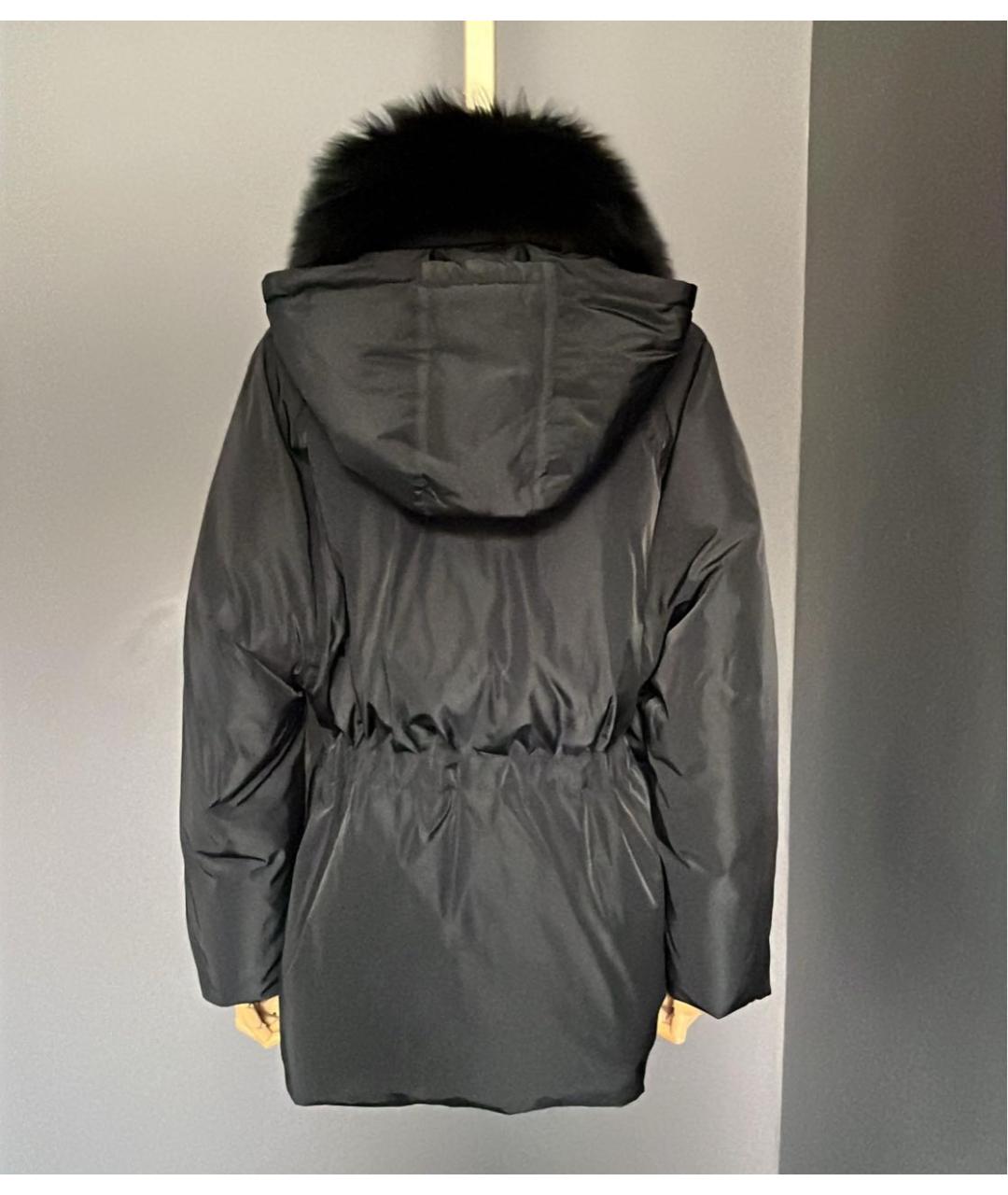 YVES SALOMON Черный пуховик, фото 5