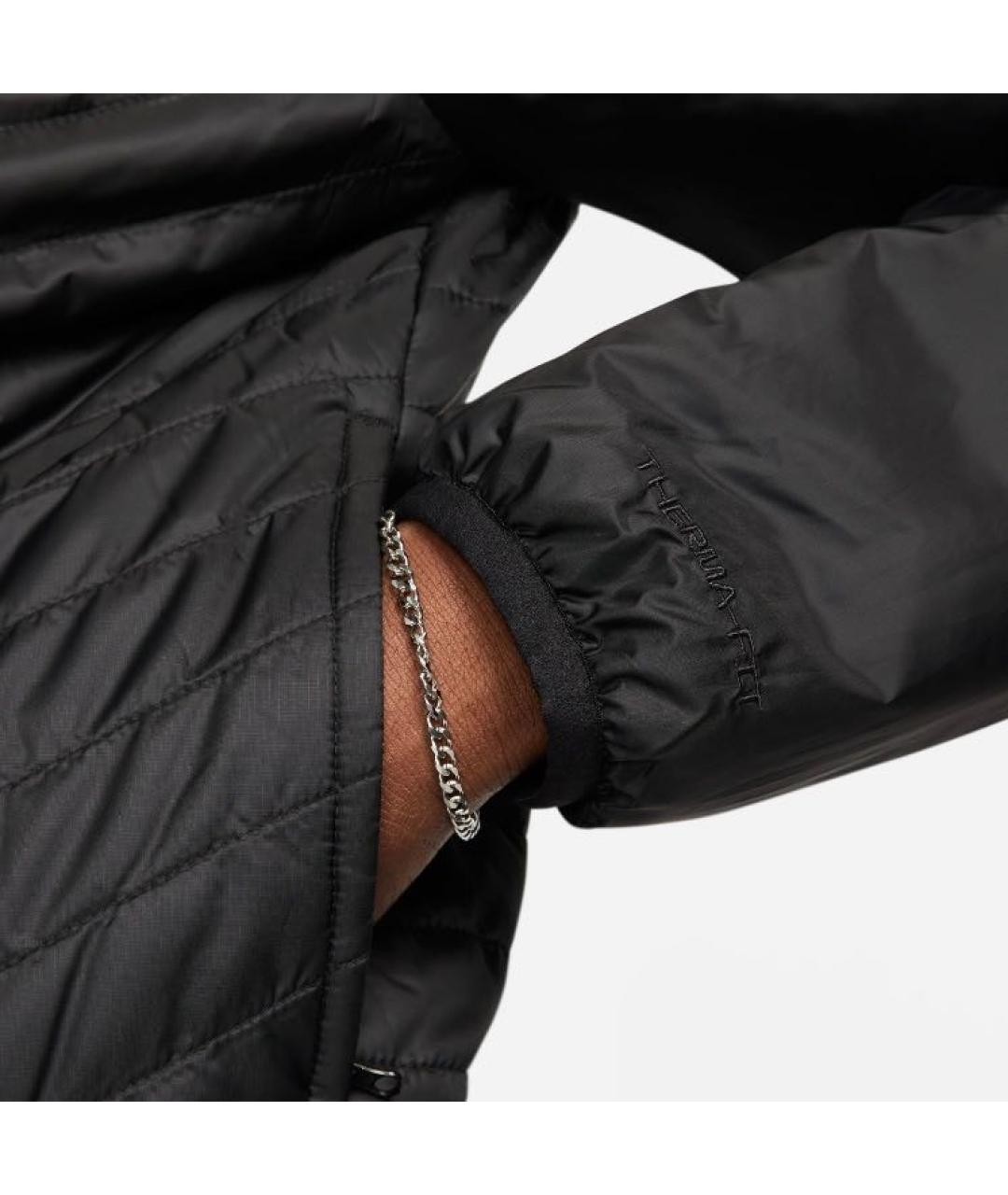 NIKE Бежевая полиэстеровая куртка, фото 4