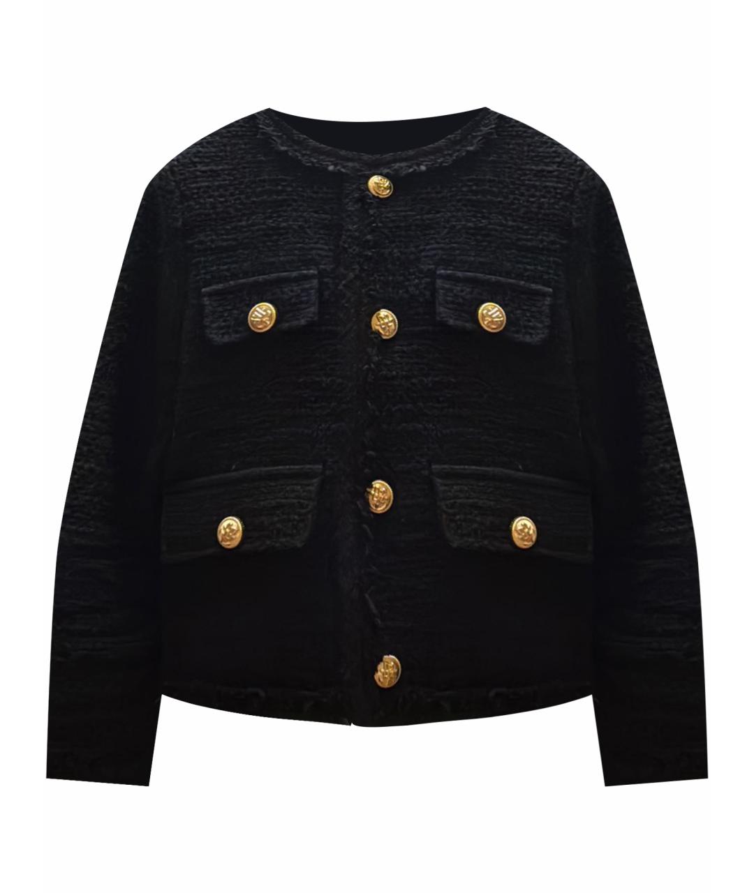 DSQUARED2 Черный хлопковый жакет / жилет, фото 1