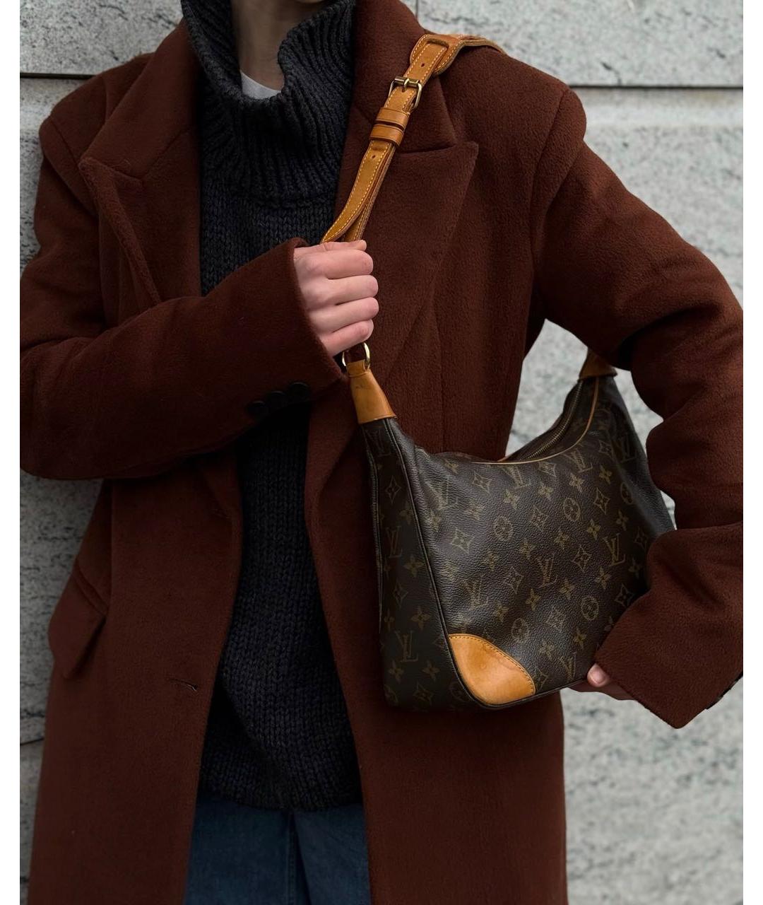 LOUIS VUITTON Коричневая сумка через плечо, фото 2