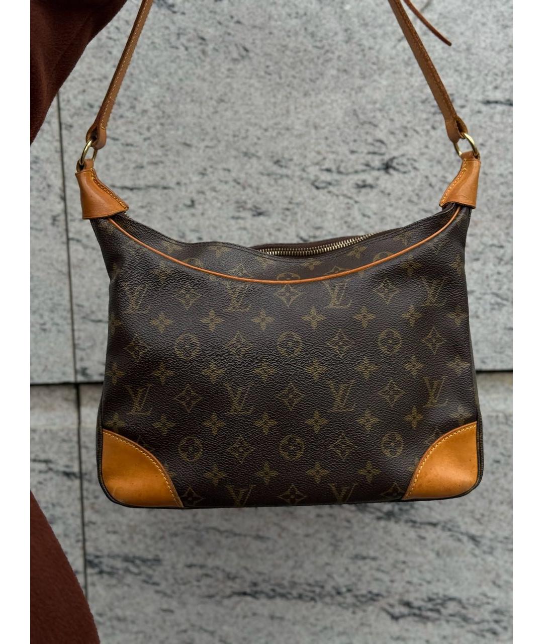 LOUIS VUITTON Коричневая сумка через плечо, фото 9
