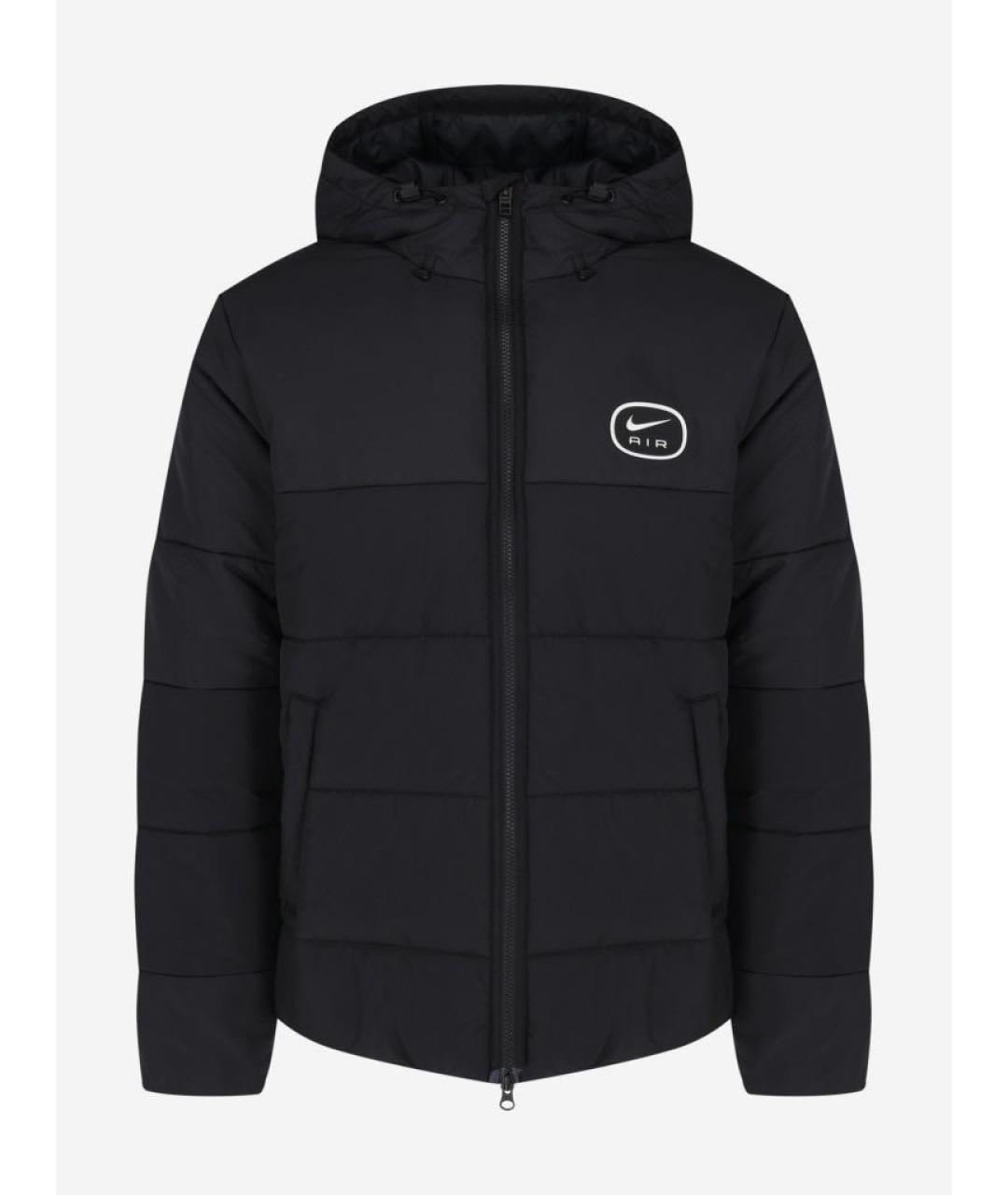 NIKE Черный полиэстеровый пуховик, фото 6