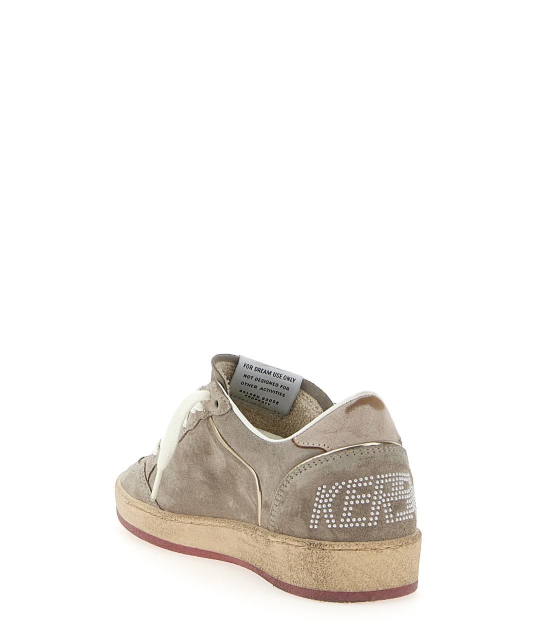 GOLDEN GOOSE DELUXE BRAND Серые замшевые кеды, фото 3