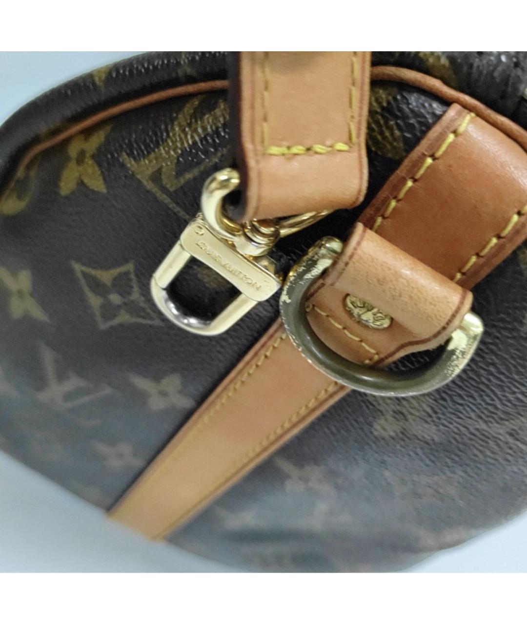 LOUIS VUITTON Коричневая сумка с короткими ручками, фото 8