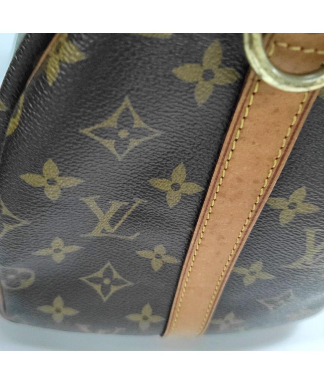 LOUIS VUITTON Коричневая сумка с короткими ручками, фото 7