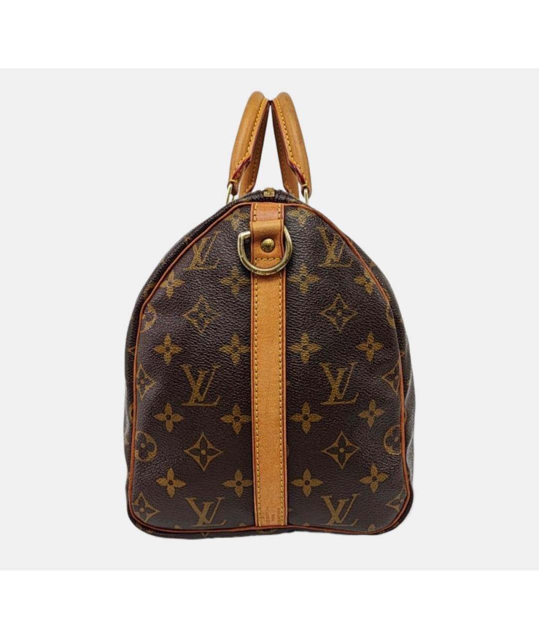 LOUIS VUITTON Коричневая сумка с короткими ручками, фото 3