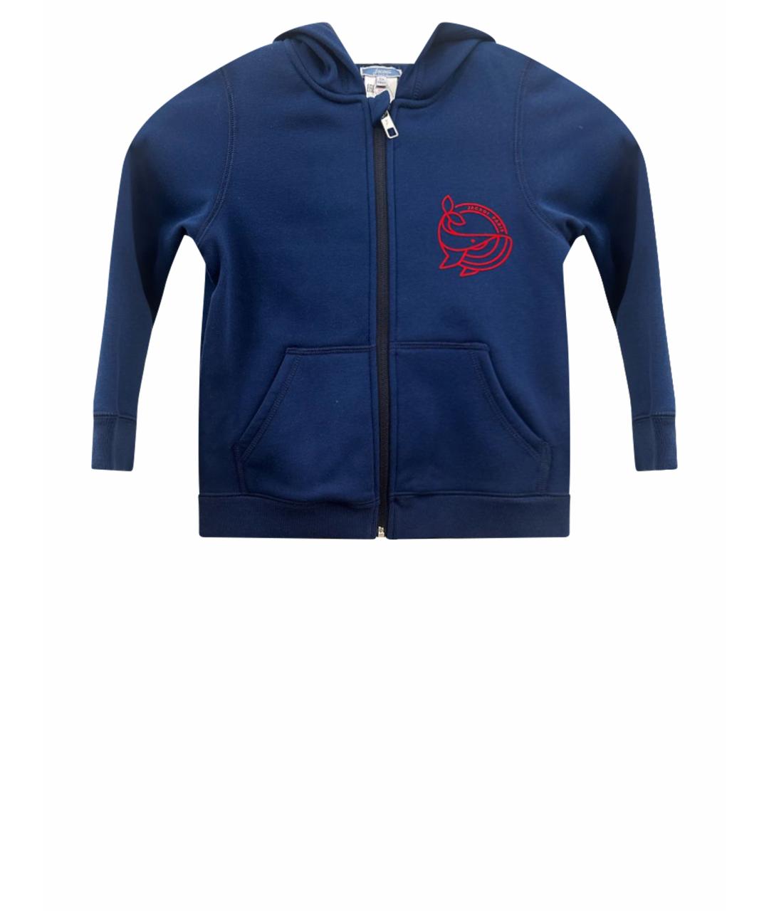 JACADI Темно-синий хлопковый жакет / жилет, фото 1