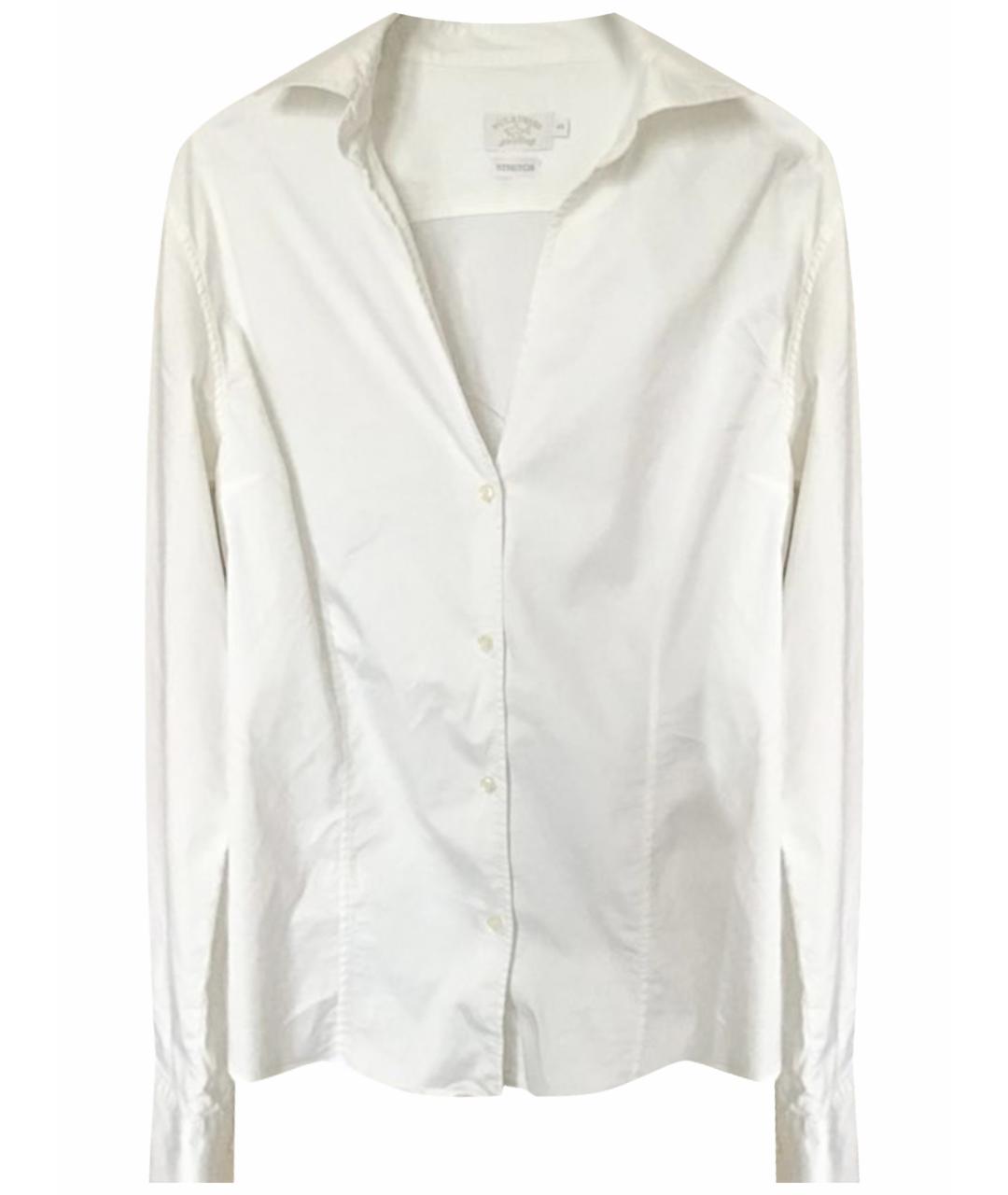 PAUL & SHARK Белая хлопко-эластановая рубашка, фото 1