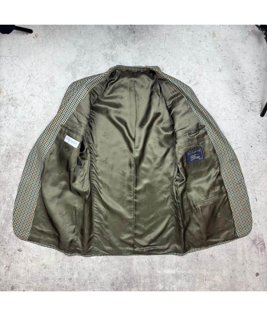 BURBERRY Мульти шерстяной пиджак, фото 3