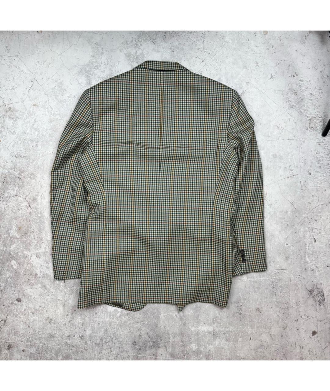 BURBERRY Мульти шерстяной пиджак, фото 7