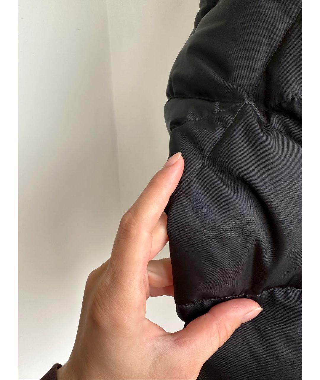 PRADA Черная полиамидовая куртка, фото 6