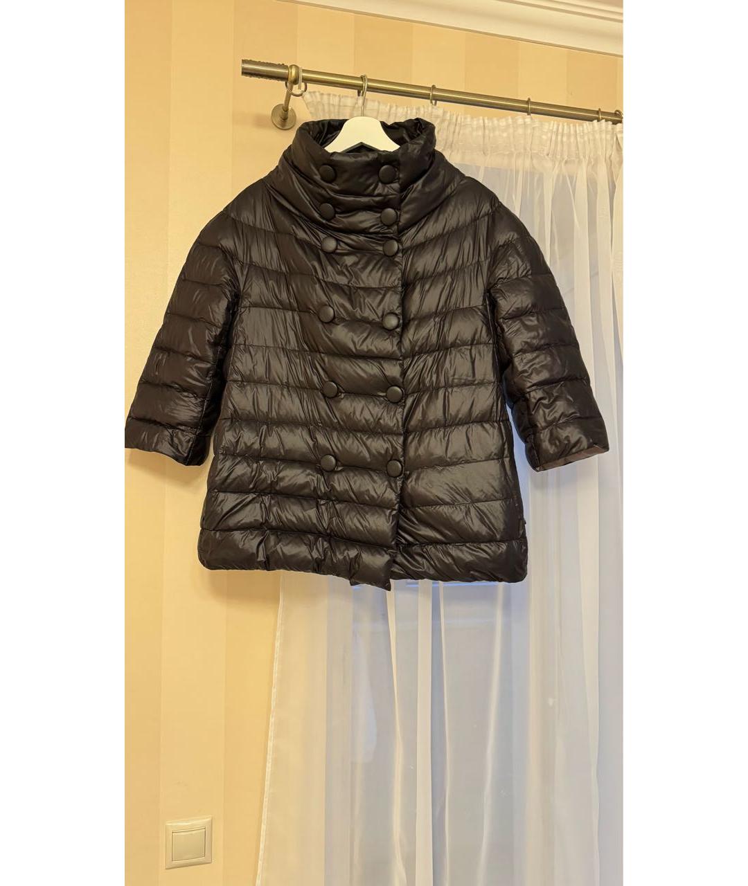 TRUSSARDI JEANS Черный полиамидовый пуховик, фото 3