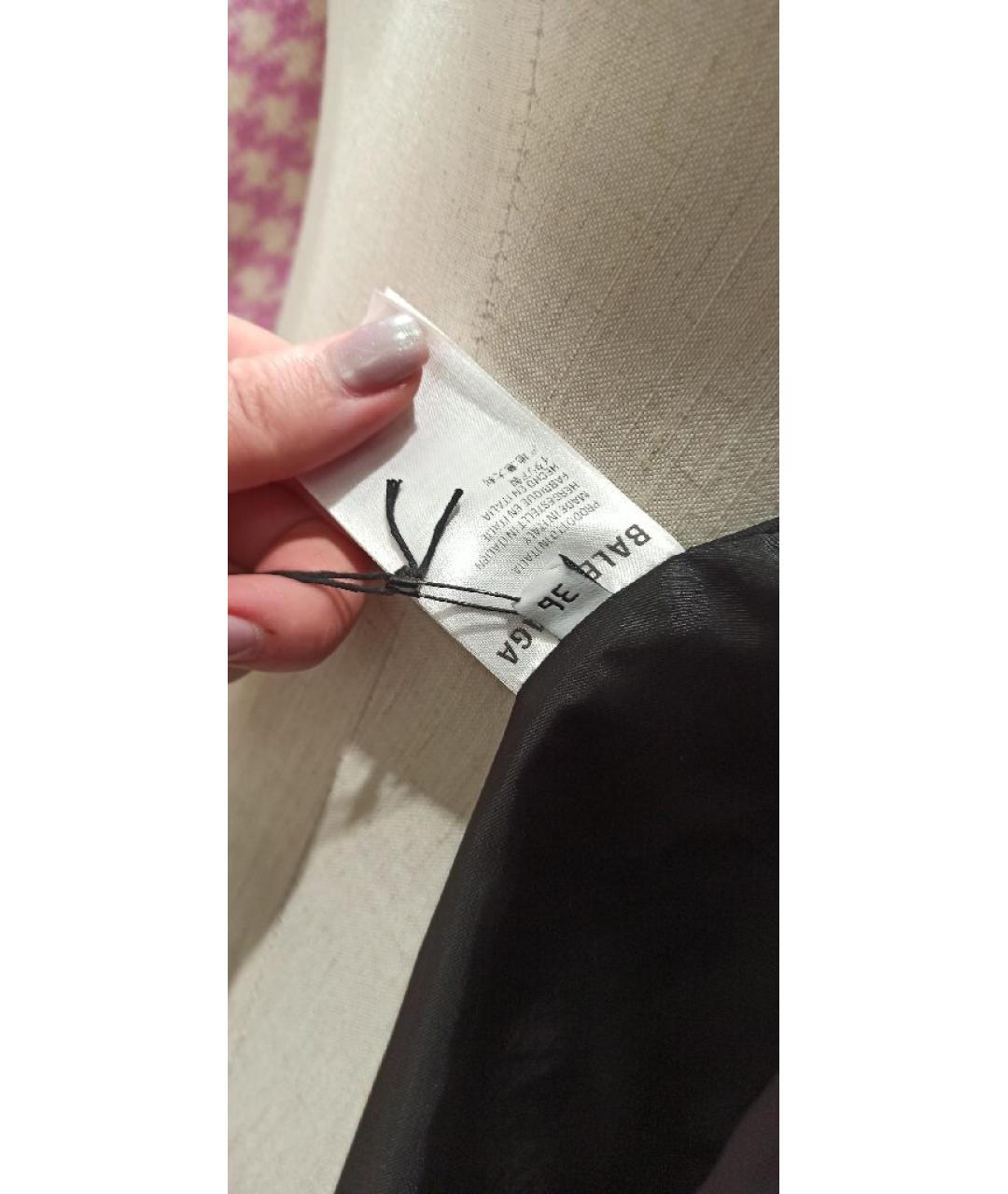 BALENCIAGA Розовое шерстяное пальто, фото 8