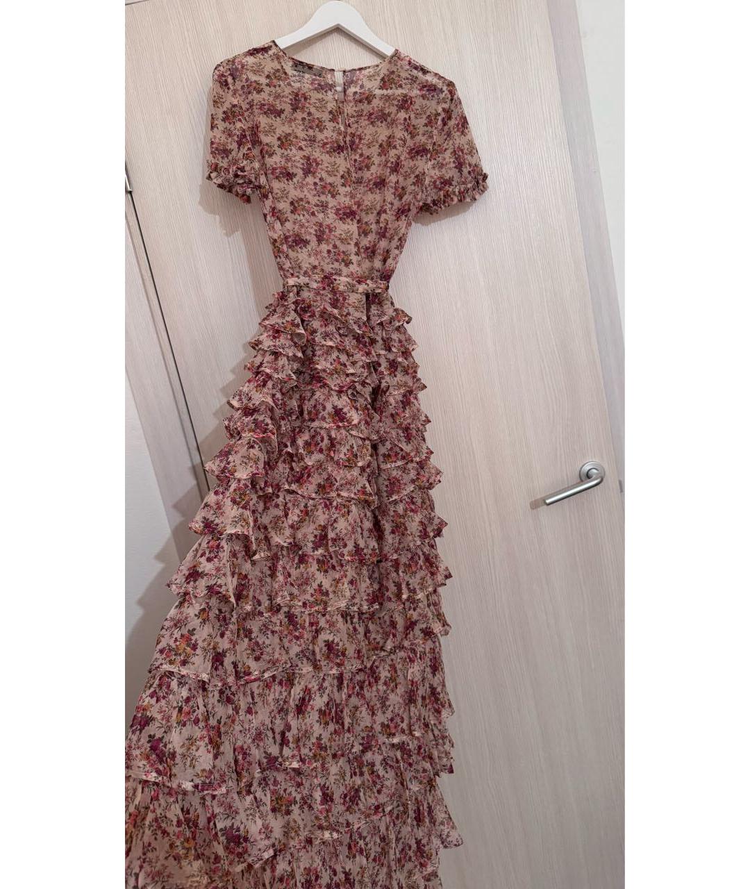 TWIN-SET Мульти полиэстеровое повседневное платье, фото 3