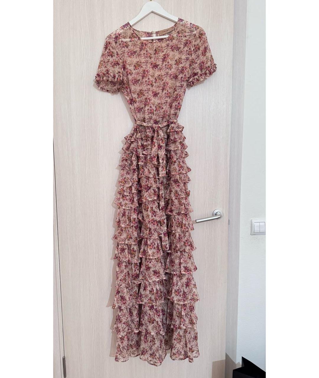 TWIN-SET Мульти полиэстеровое повседневное платье, фото 8