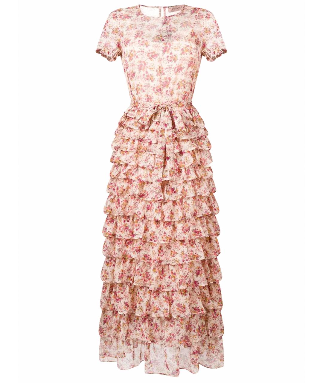 TWIN-SET Мульти полиэстеровое повседневное платье, фото 1