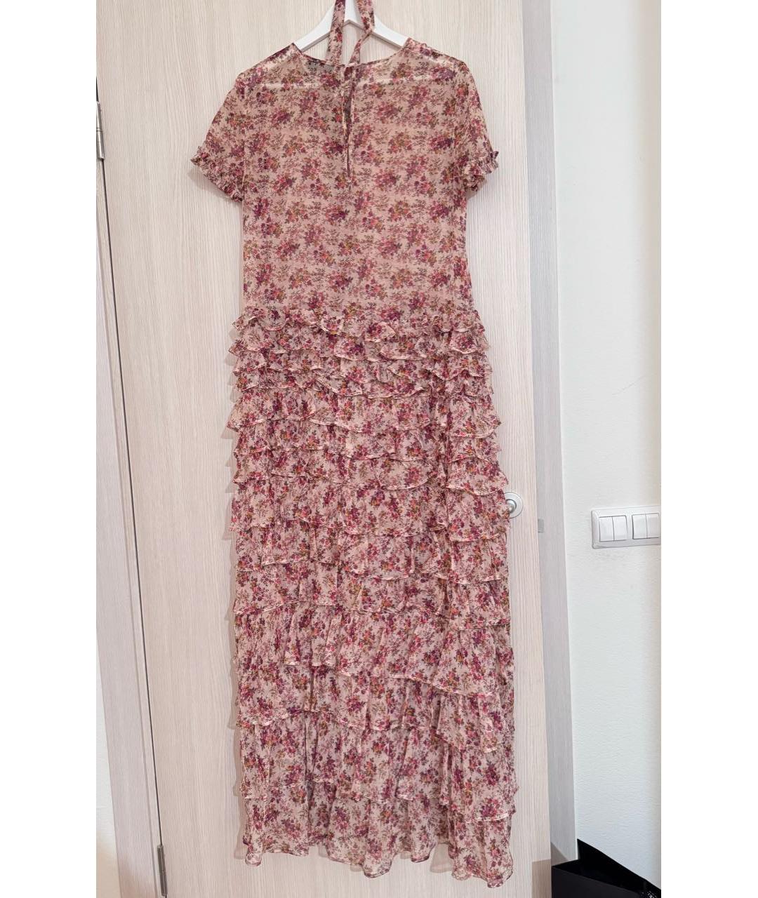 TWIN-SET Мульти полиэстеровое повседневное платье, фото 7