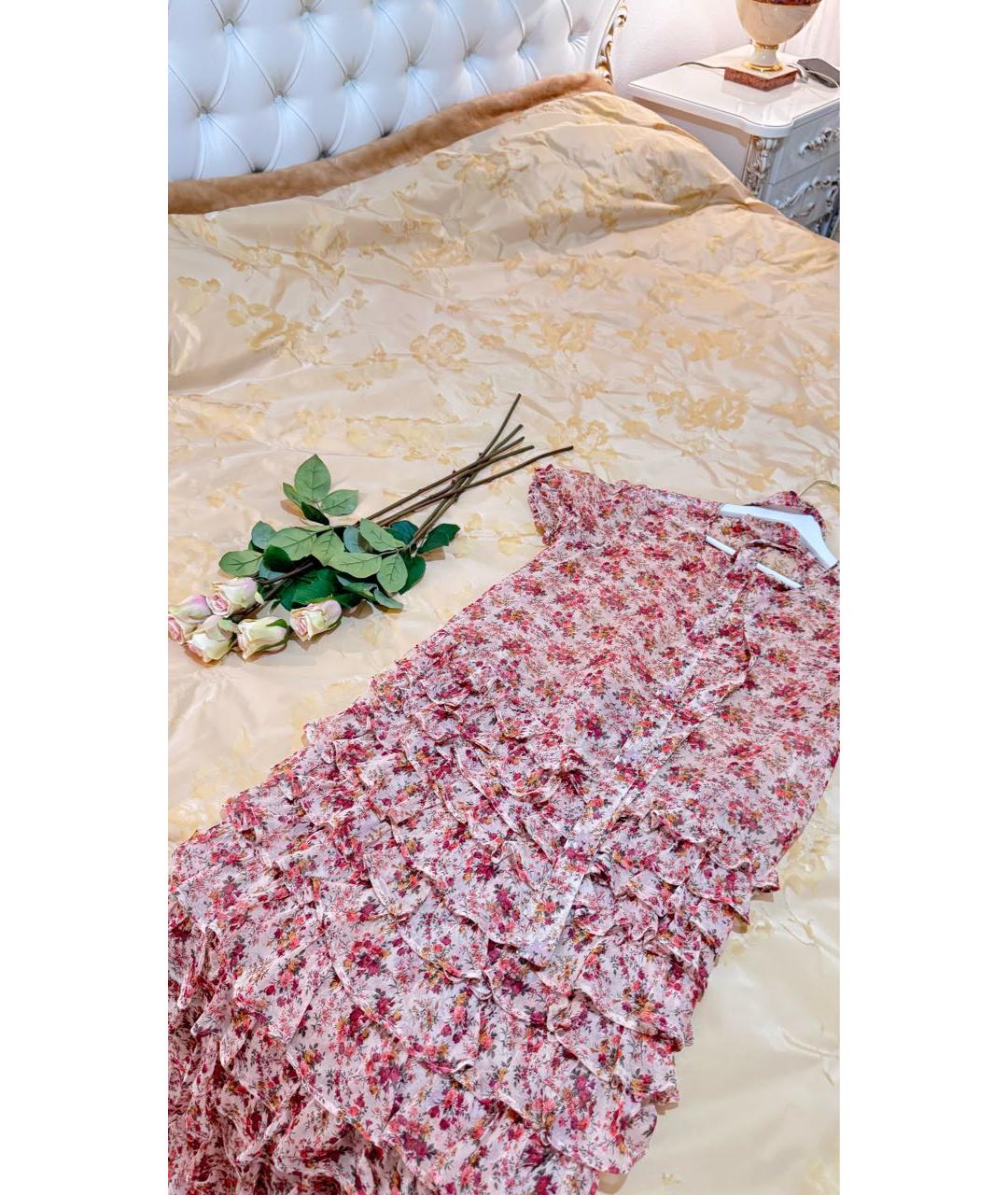 TWIN-SET Мульти полиэстеровое повседневное платье, фото 6