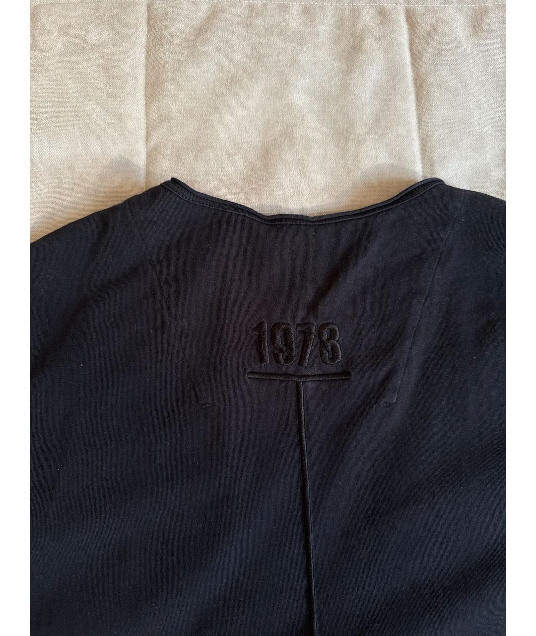 PHILIPP PLEIN Черная хлопковая футболка, фото 4