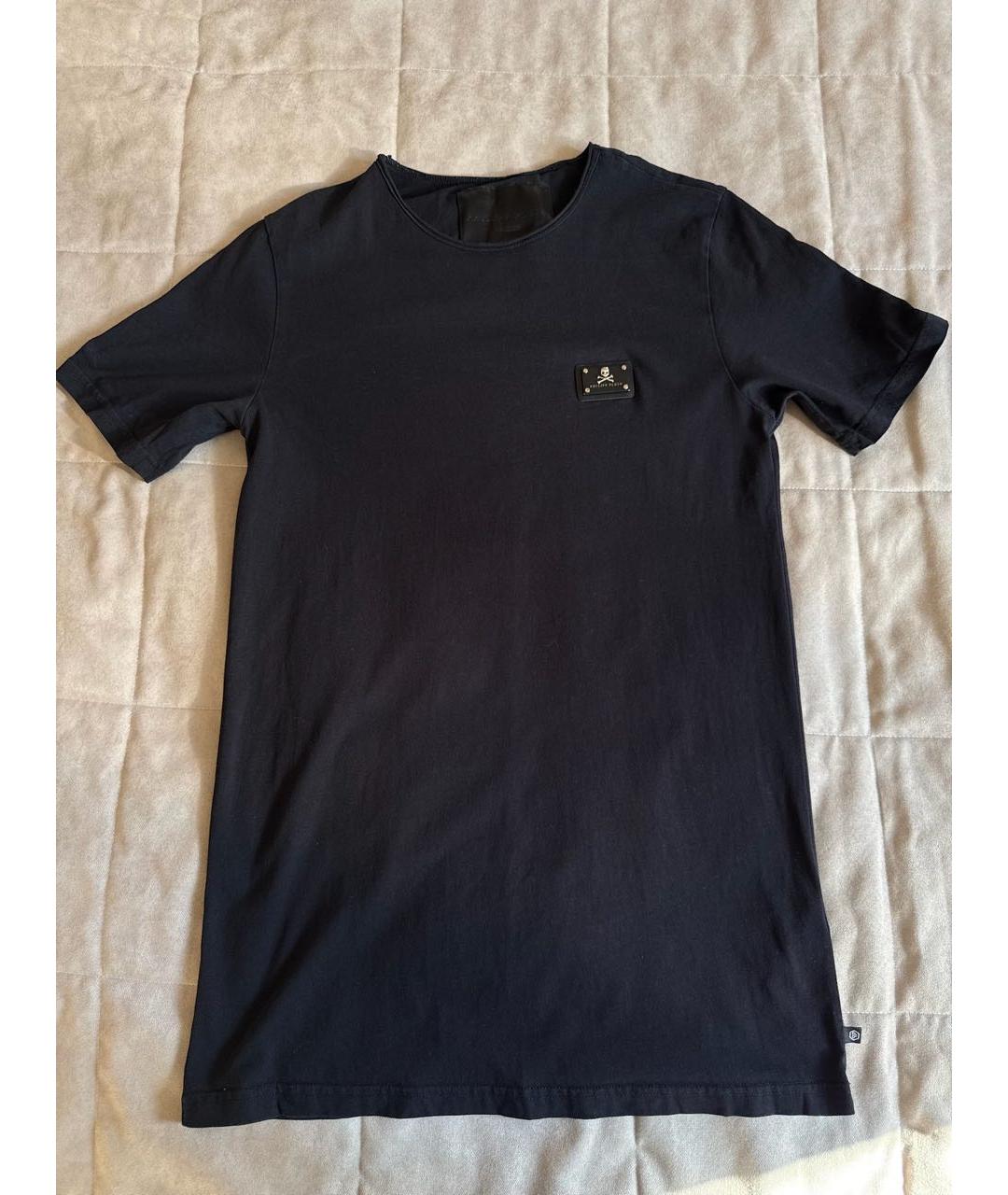 PHILIPP PLEIN Черная хлопковая футболка, фото 9