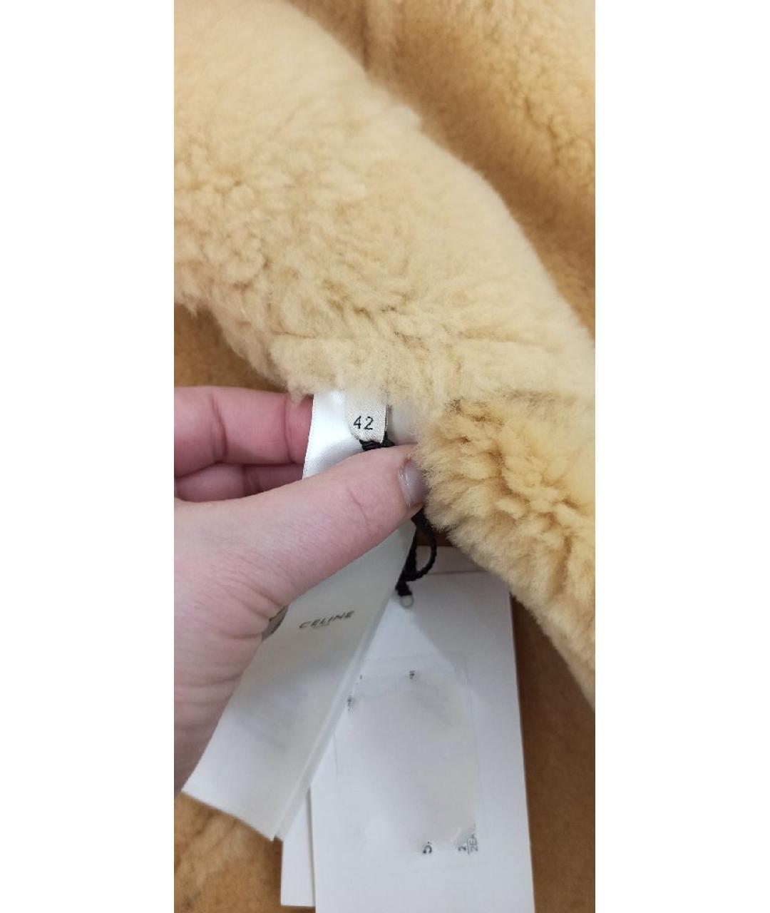 CELINE Коричневый жилет, фото 8