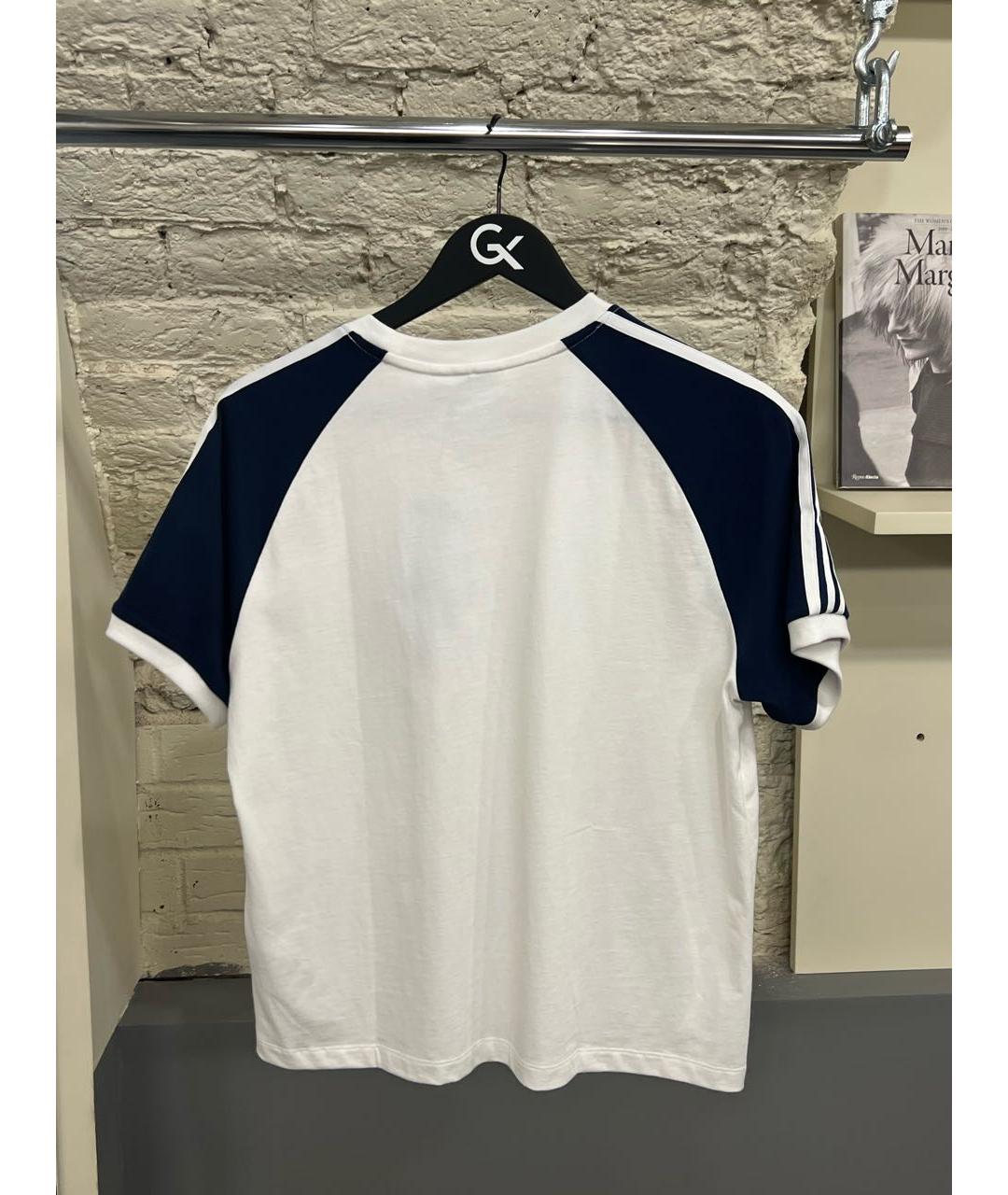 SPORTY AND RICH Белая хлопковая футболка, фото 2