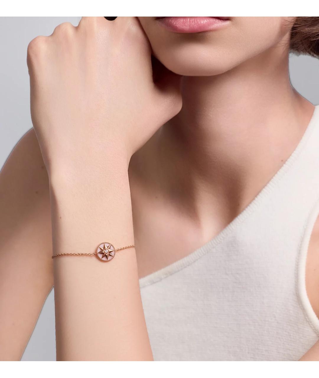 CHRISTIAN DIOR Золотой браслет из розового золота, фото 3