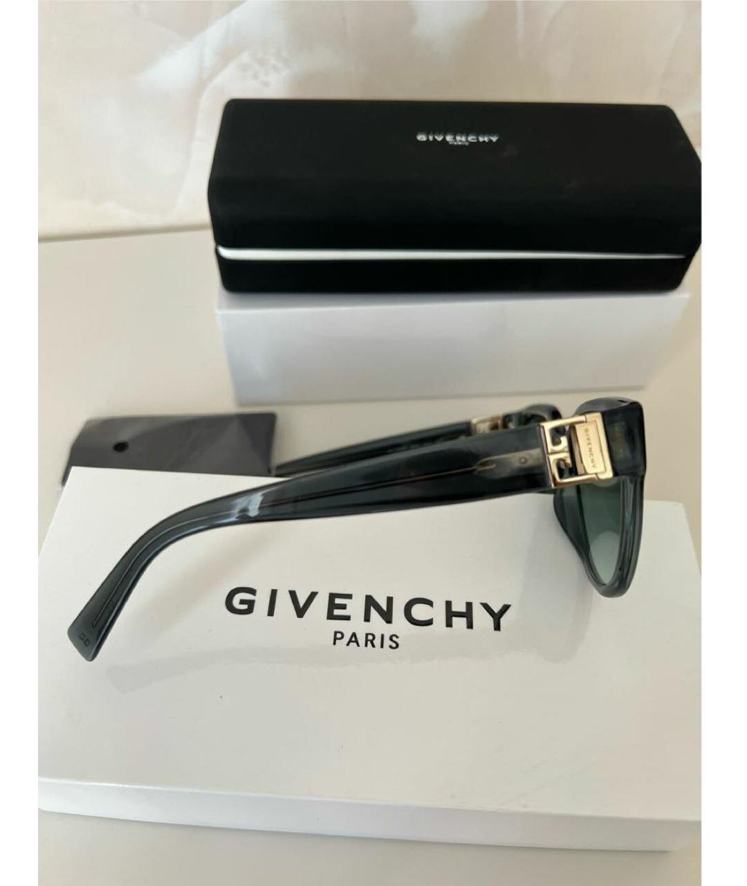 GIVENCHY Серые пластиковые солнцезащитные очки, фото 2