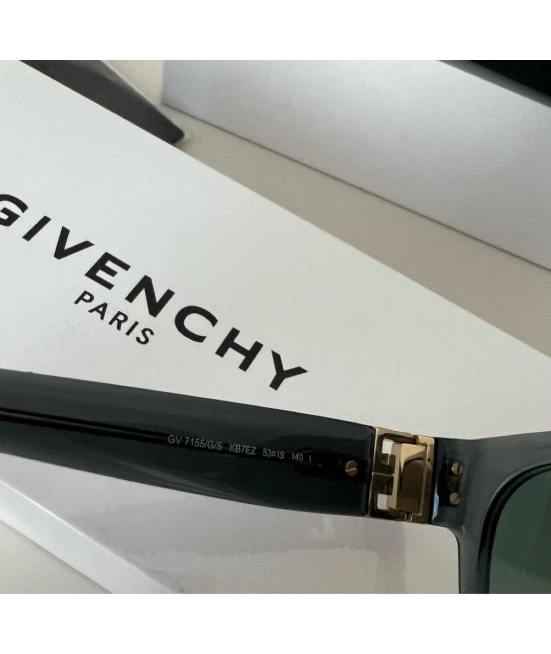 GIVENCHY Серые пластиковые солнцезащитные очки, фото 6