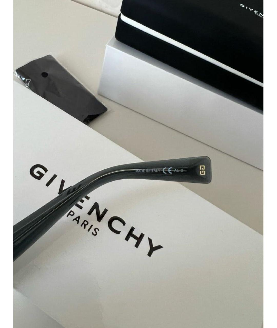 GIVENCHY Серые пластиковые солнцезащитные очки, фото 5