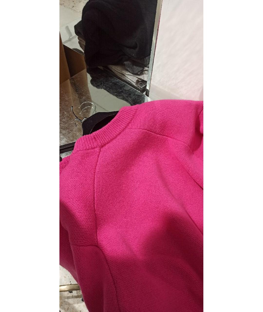 MAGDA BUTRYM Фуксия шерстяной костюм с брюками, фото 6