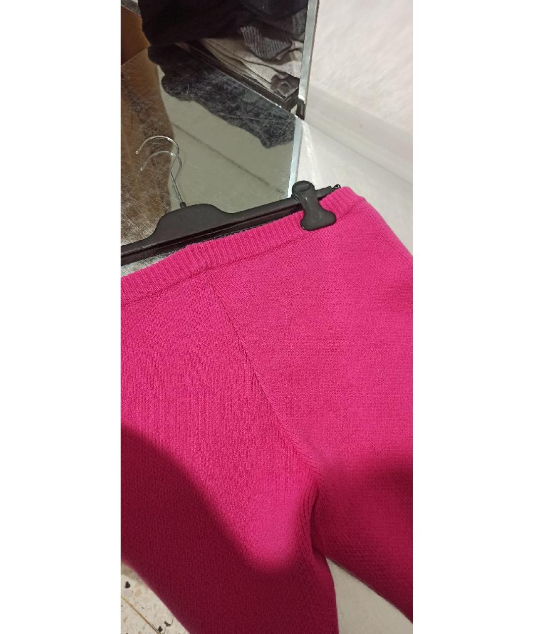 MAGDA BUTRYM Фуксия шерстяной костюм с брюками, фото 5