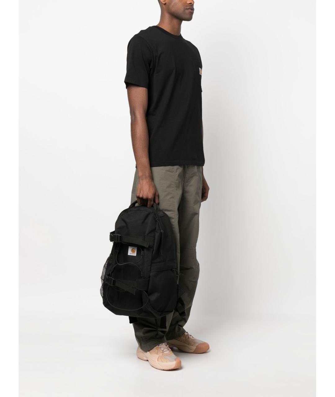 CARHARTT WIP Черный синтетический рюкзак, фото 4